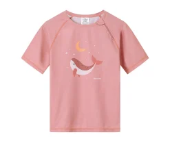 Camiseta Protección Solar Manga Corta · Whale Pink