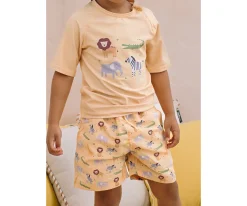 Camiseta Protección Solar Manga Corta · Wild Animals