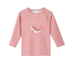 Camiseta Protección Solar Manga Larga · Whale Pink