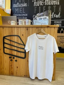 Camiseta Type Chico · Blanca