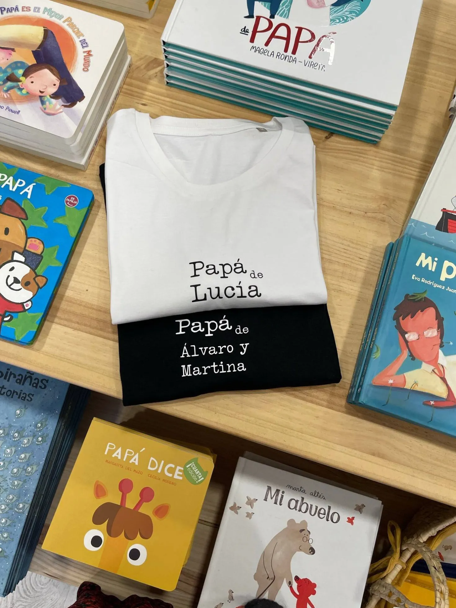 Camiseta Type Chico · Blanca
