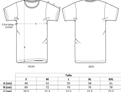 Camiseta Type Chico · Negra