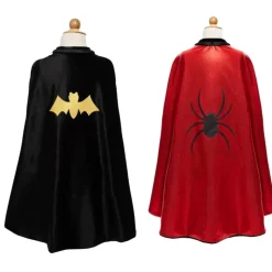 Capa Reversible Spiderman/Batman Great Pretenders 5-6 años