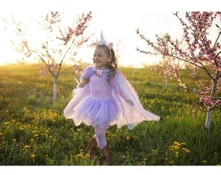 Capa y diadema Unicornio Arcoiris · Great Pretenders 4-6 años