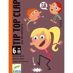 Cartas Tip Top Clap · DJECO
