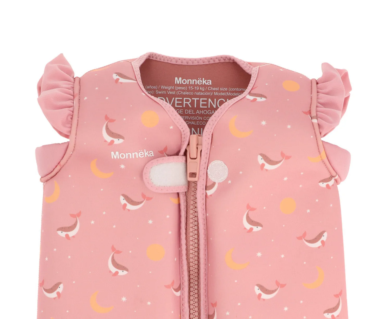 Chaleco Flotador Aprendizaje 2-6 años · Whale Pink