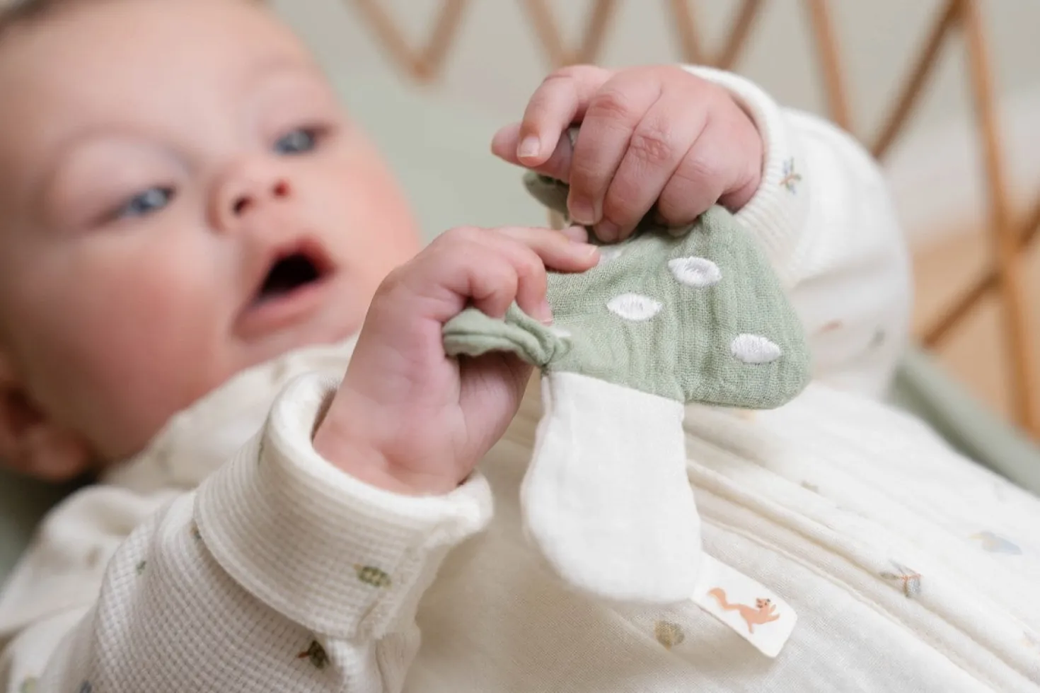 Chupetero de muselina Seta · Little Dutch