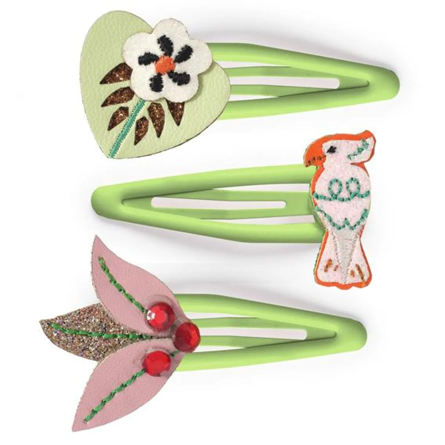 Clips para el pelo Colomba · Plume