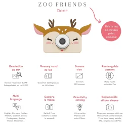 Cámara Fotográfica Zoo Friends Deer · The Zoofamily