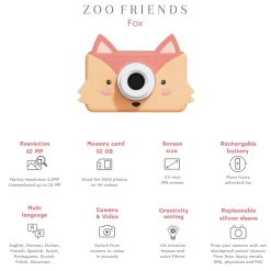 Cámara Fotográfica Zoo Friends Fox · The Zoofamily