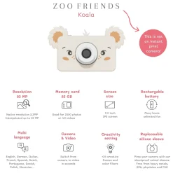 Cámara Fotográfica Zoo Friends Koala · The Zoofamily
