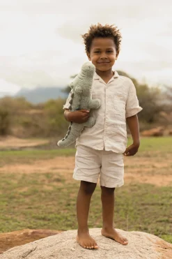 Cocodrilo peluche Safari Friends · Little Dutch