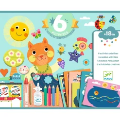 Cofre multiactividad El gato y sus amigos · DJECO