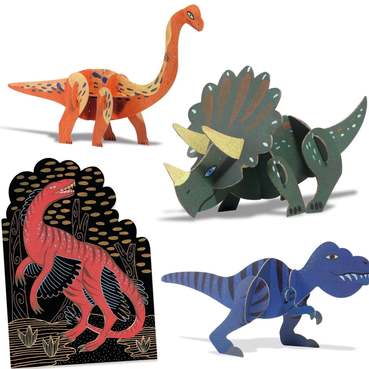 Cofre multiactividad El mundo de los dinosaurios · DJECO