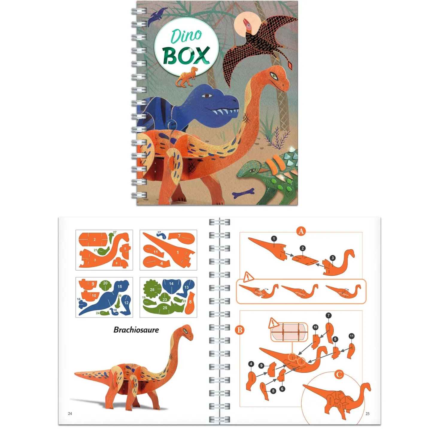 Cofre multiactividad El mundo de los dinosaurios · DJECO