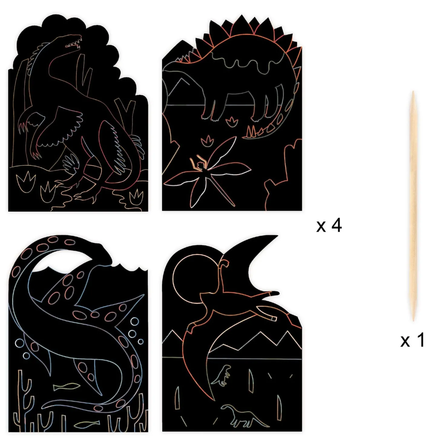 Cofre multiactividad El mundo de los dinosaurios · DJECO
