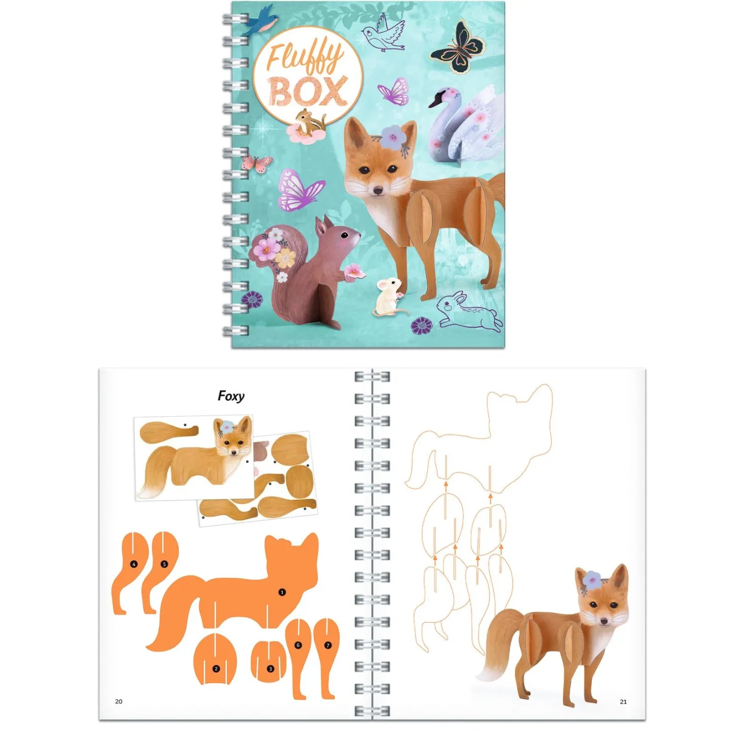 Cofre multiactividad Fluffy box · DJECO