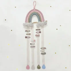 Colgador Clips Pelo · Rainbow Drops