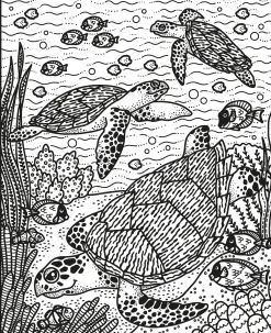 Colorea por arte de magia · Animales Salvajes
