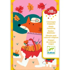 Colorear con agua 4 temporadas · DJECO