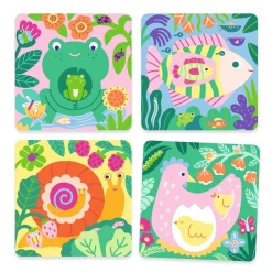 Colorear Mágico Bebés del jardin · DJECO