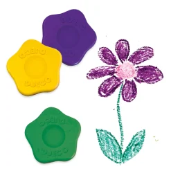 Colores forma de flor (12 ud) · DJECO