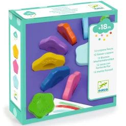 Colores forma de flor (12 ud) · DJECO