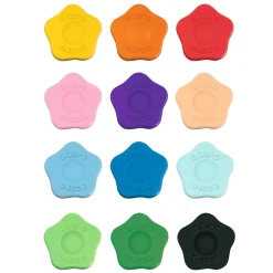 Colores forma de flor (12 ud) · DJECO