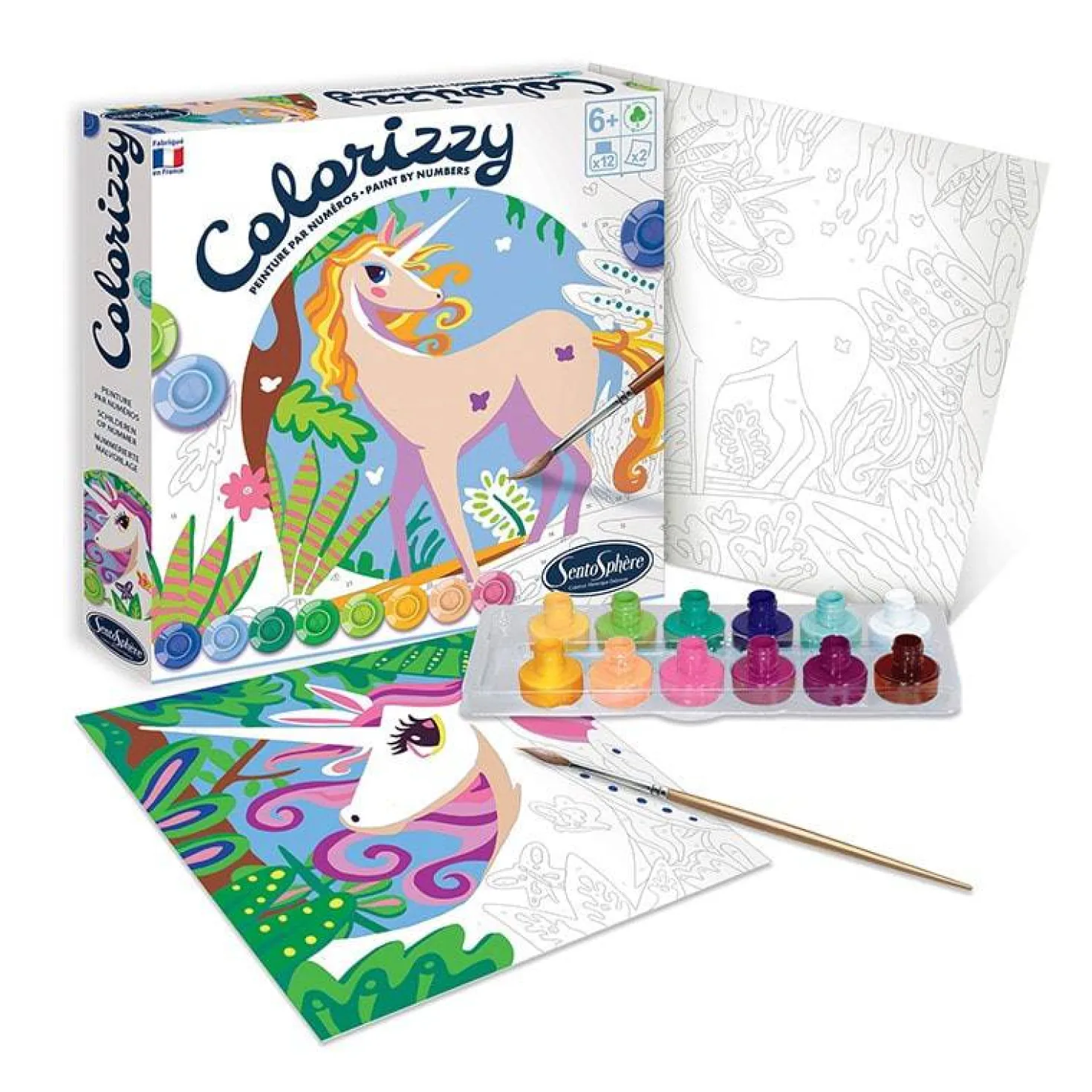 Colorizzy · Fondo Unicornios