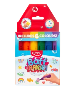 Crayons para baño 6 colores · Zimpli