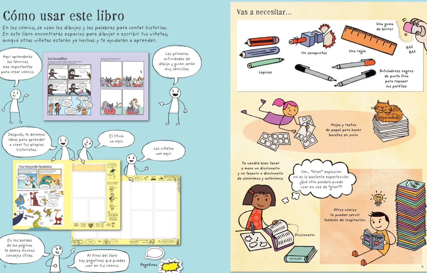 Crea tus propios Comics · Usborne
