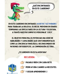 Cuaderno de dislexia lectoescritura · Aula en Juego