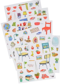 Cuaderno de pegatinas Gran Familia · Moulin Roty