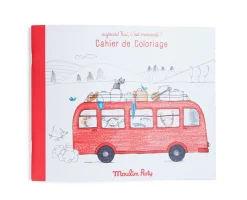 Cuaderno para colorear Mercredi · Moulin Roty