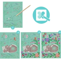Cuadros para rascar Encuentros · DJECO