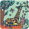 Cuadros para rascar Grandes Animales · DJECO
