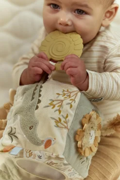 Cubo Blandito de Actividades Safari Friends · Little Dutch