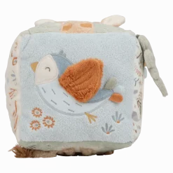 Cubo Blandito de Actividades Safari Friends · Little Dutch