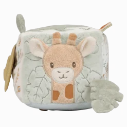 Cubo Blandito de Actividades Safari Friends · Little Dutch