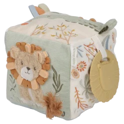 Cubo Blandito de Actividades Safari Friends · Little Dutch
