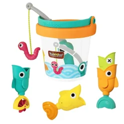Cubo con juego de pesca · Yookidoo