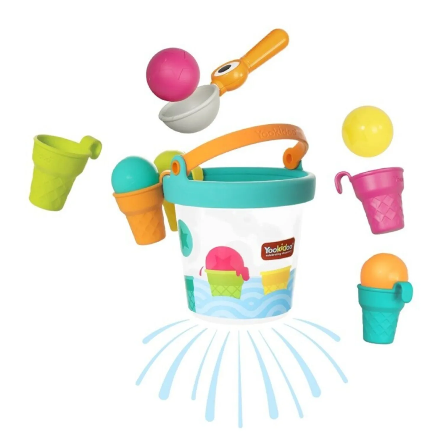 Cubo prepara tus helados · Yookidoo