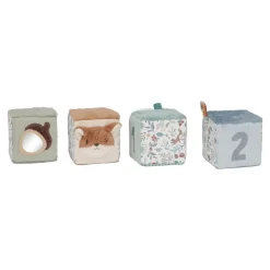 Cubos Blanditos Apilables Forest Friends · Little Dutch