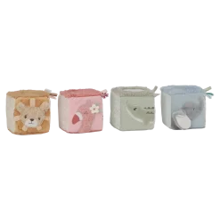 Cubos Blanditos Apilables Safari Friends · Little Dutch
