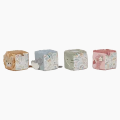 Cubos Blanditos Apilables Safari Friends · Little Dutch