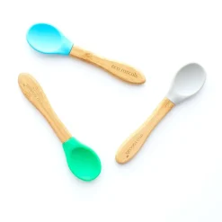 Cucharas 3 ud Gris-Azul-Verde