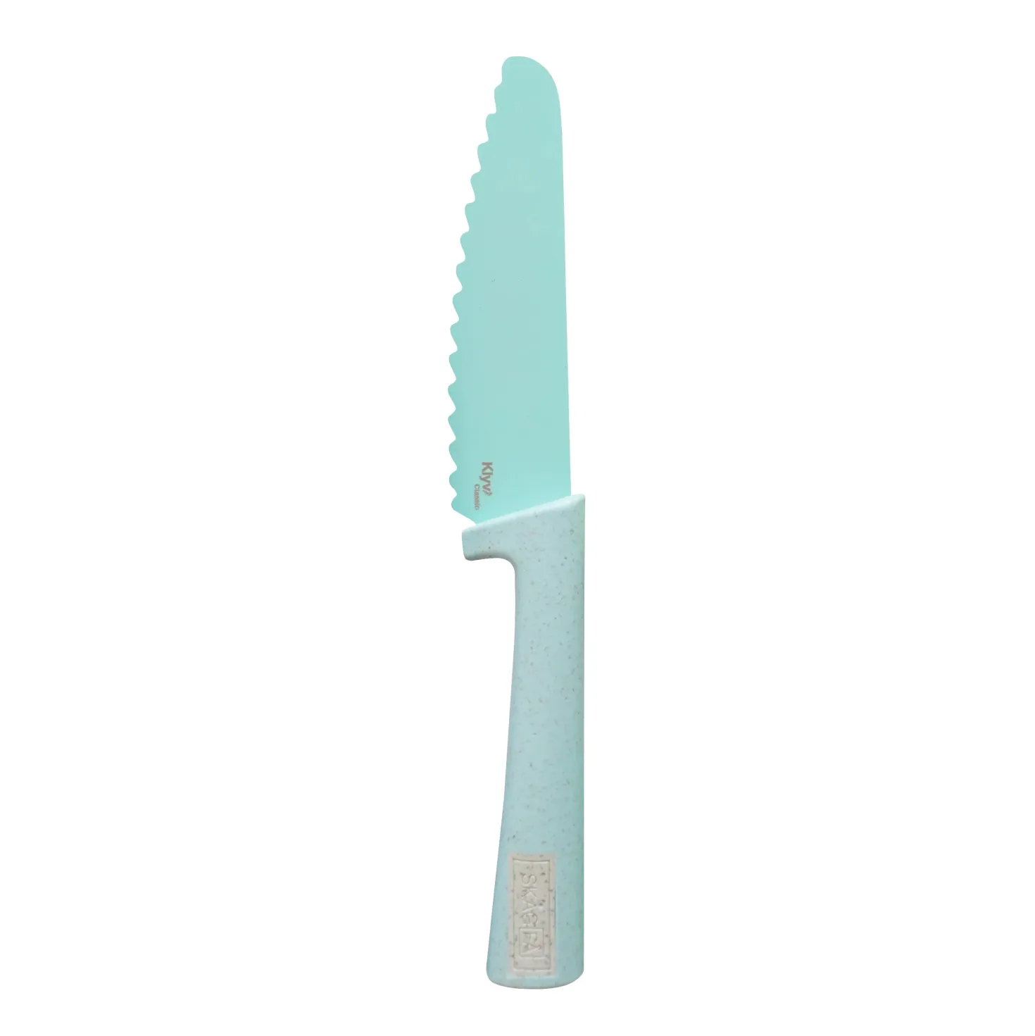 Cuchillo Classic Seguro para Niños KLYV Aqua · Skagfa