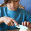 Cuchillo Classic Seguro para Niños KLYV Lavender · Skagfa
