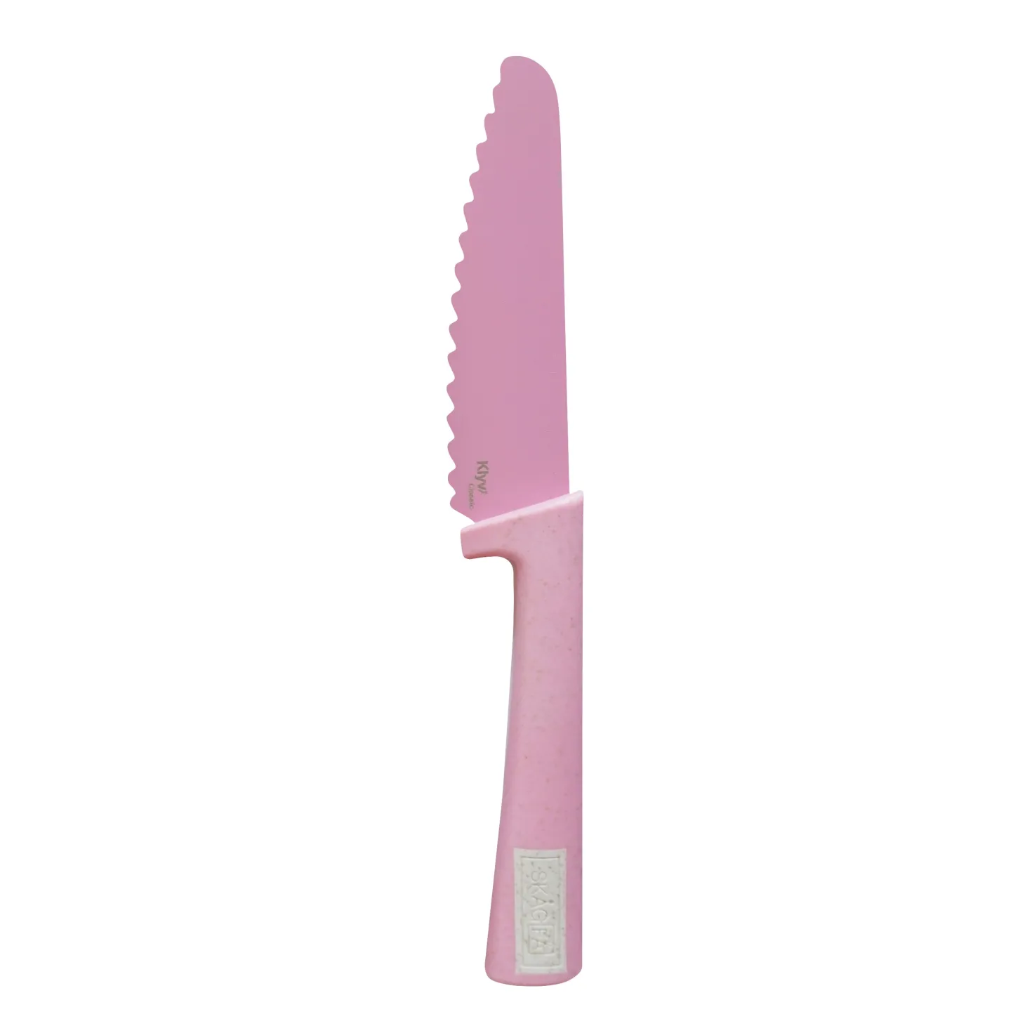Cuchillo Classic Seguro para Niños KLYV Orchid Rose · Skagfa