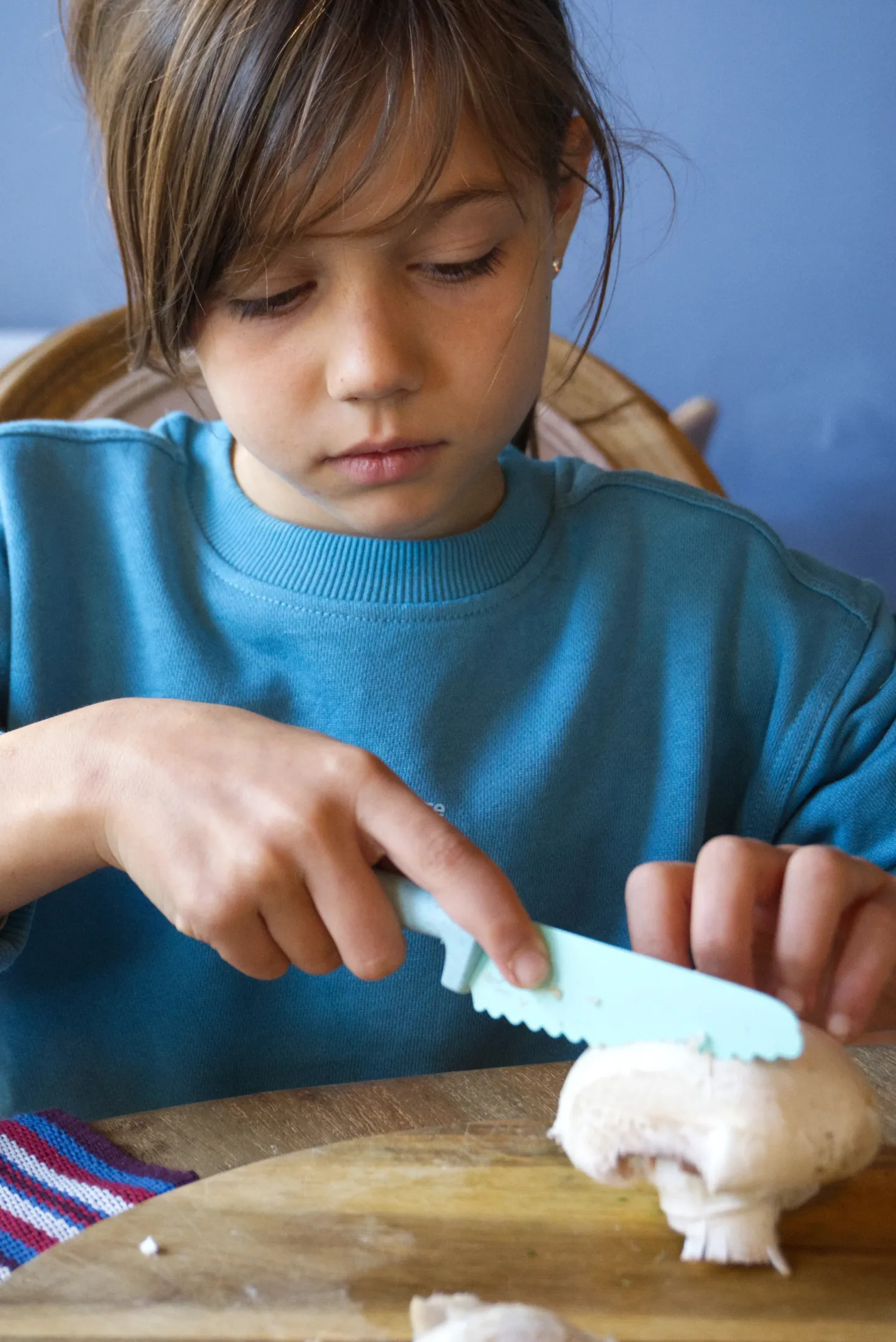 Cuchillo Classic Seguro para Niños KLYV Terra · Skagfa